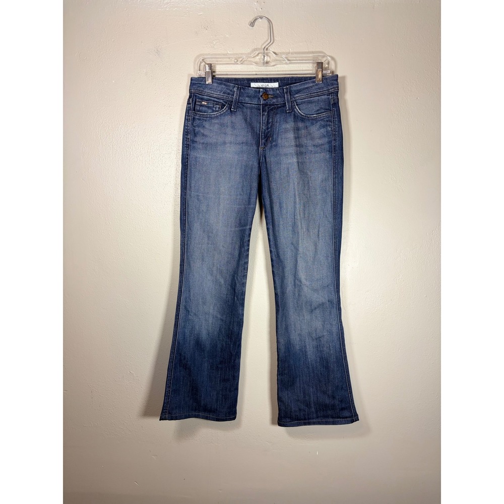 Joes Jeans Womens 27 Bootcutā Denim Medium Wash Mid Rise Blue Jeans Made in USA
